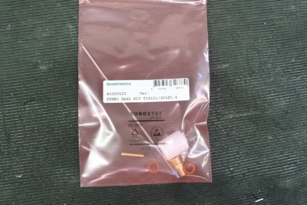Pyrex kit for TIG101/301/321 gas lens